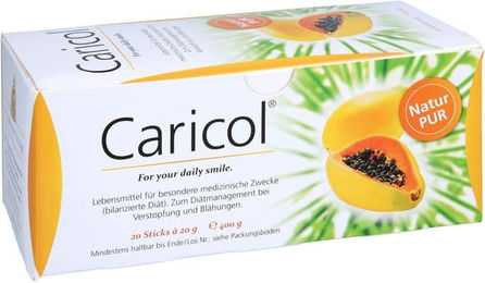 Caricol Sticks mit Papain bio zuckerfrei glutenfrei laktosefrei ohne Zusatzstoffe – Bild 1 von 1
