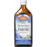 Produktbild von Carlson Labs Fischöl Zitrone 500 ml Flüssig glutenfrei