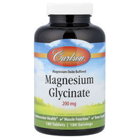 Produktbild von Carlson Labs Magnesium-Bisglycinat 180 mg 180 Tabletten