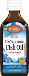 Carlson Labs The Very Finest Fish Oil Fischöl als Flüssigkeit 200 ml – Bild 1 von 1