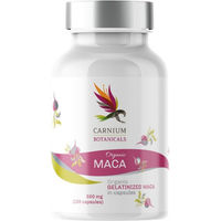 Produktbild von Carnium Botanicals Bio Maca Kapseln 120 Stück