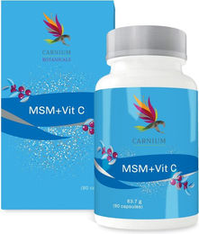 CARNIUM BOTANICALS MSM mit Vitamin C Kapseln – Bild 1 von 1
