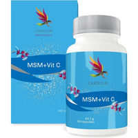 Produktbild von CARNIUM BOTANICALS MSM mit Vitamin C Kapseln