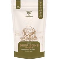 Produktbild von Carnivoro Beef Bone Broth Rinderknochenbrühe Pulver mit Kollagen 250g Bio ohne Zusatzstoffe