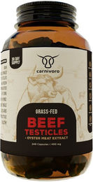 Carnivoro Grass Fed Beef Testicles Kapseln Bio ohne Zusatzstoffe 240 Stück – Bild 1 von 2