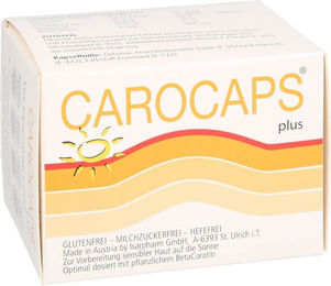 Carocaps 100 Plus von ISAR PHARM mit Vitamin A Kapseln 30 Stück – Bild 1 von 1