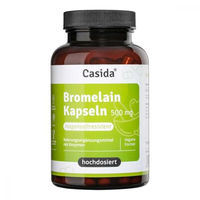 Produktbild von Casida Bromelain 500 mg Hochdosiert Pflanzlicher Ursprung Magensaftresistente Kapseln 120 Stück
