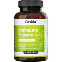 Produktbild von Casida Bromelain Kapseln vegan ohne Zusatzstoffe 120 Stück