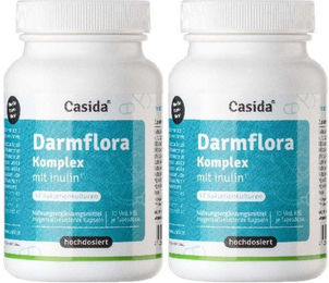 Casida Darmflora Komplex mit Inulin Kapseln laktosefrei glutenfrei ohne Gelatine 240 Stück – Bild 1 von 1