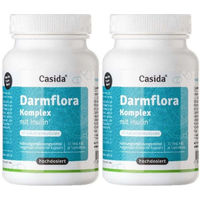 Produktbild von Casida Darmflora Komplex mit Inulin Kapseln laktosefrei glutenfrei ohne Gelatine 240 Stück
