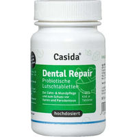 Produktbild von Casida Dental Repair Probiotika Lutschtabletten 60 Stück glutenfrei laktosefrei hefefrei