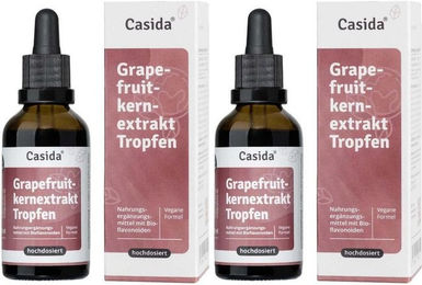 Casida Grapefruitkernextrakt Tropfen vegan alkoholfrei ohne Zusatzstoffe – Bild 1 von 2