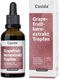 Casida Grapefruitkernextrakt Tropfen vegan ohne Zusatzstoffe – Bild 1 von 2
