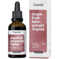 Produktbild von Casida Grapefruitkernextrakt Tropfen vegan ohne Zusatzstoffe
