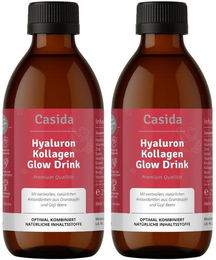 Casida Hyaluron Kollagen Glow Drink Beauty-Kollagen-Kombi flüssig – Bild 1 von 4