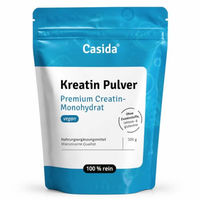 Produktbild von Casida Kreatin Monohydrat Pulver 5000 mg vegan laktosefrei glutenfrei 500 g