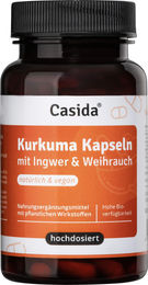 Casida Kurkuma Ingwer Weihrauch hochdosierte Kapseln 90 Stück – Bild 1 von 1