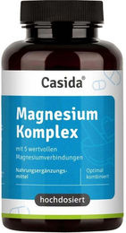 Casida Magnesium Komplex hochdosiert vegan 120 Kapseln – Bild 1 von 4