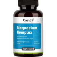 Produktbild von Casida Magnesium Komplex hochdosiert vegan 120 Kapseln