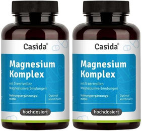 Casida Magnesium Komplex vegan 120 Kapseln – Bild 1 von 3