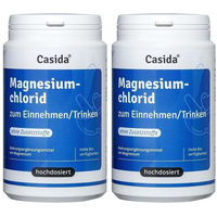 Produktbild von Casida Magnesiumchlorid Pulver ohne Zusatzstoffe glutenfrei und laktosefrei