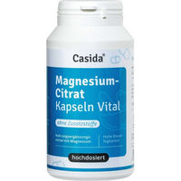 Produktbild von Casida Magnesiumcitrat Kapseln ohne Zusatzstoffe 120 Stück