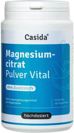 Casida Magnesiumcitrat Vitalpulver 200 g zuckerfrei laktosefrei glutenfrei ohne Zusatzstoffe – Bild 1 von 2