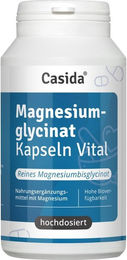 Casida Magnesiumglycinat Bisglycinat Kapseln vegan ohne Zusatzstoffe 120 Stück – Bild 1 von 4