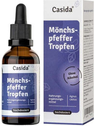 Casida Mönchspfeffer Tropfen vegan laktosefrei glutenfrei ohne Zusatzstoffe – Bild 1 von 3