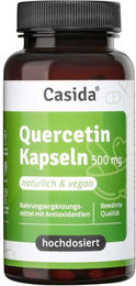 Casida Quercetin Kapseln 500 mg vegan ohne Zusatzstoffe 90 Stück – Bild 1 von 4