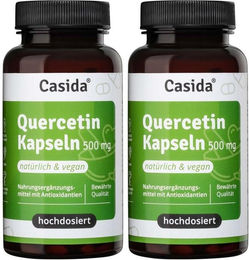 Casida Quercetin Kapseln 500 mg vegan ohne Zusatzstoffe – Bild 1 von 3