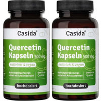 Produktbild von Casida Quercetin Kapseln 500 mg vegan ohne Zusatzstoffe