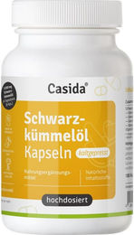 Casida Schwarzkümmelöl Kapseln 3000 mg, 180 Stück, laktosefrei, glutenfrei und ohne Zusatzstoffe – Bild 1 von 1