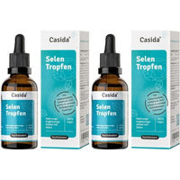 Produktbild von Casida Selen Tropfen mit Natriumselenit vegan laktosefrei und glutenfrei
