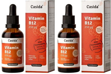 Casida Vitamin B12 Tropfen vegan laktosefrei und glutenfrei – Bild 1 von 1