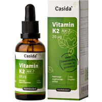 Produktbild von Casida Vitamin K2 MK-7 Tropfen vegan 50 ml ohne Zusatzstoffe