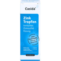 Produktbild von Casida Zink Tropfen mit ionischem Zinksulfat 50 ml