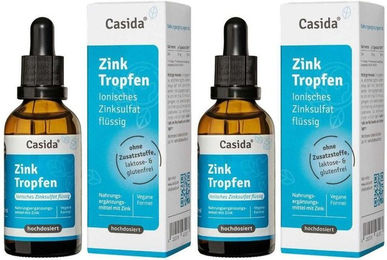 Casida Zink Tropfen vegan laktosefrei und glutenfrei – Bild 1 von 4