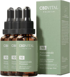 CBD VITAL Bio CBD 10% Naturextrakt Premium Hanföl 30 ml – Bild 1 von 3