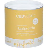 Produktbild von CBD VITAL BIO Hanfprotein Super Strong Bio Hanfprotein Pulver Vegan Neutral 250 g