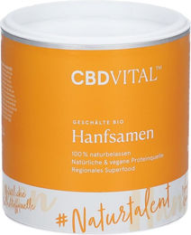 CBD VITAL BIO Hanfsamen geschält Superfood vegan 250g – Bild 1 von 2