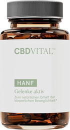 CBD VITAL Hanf Gelenke Aktiv Kapseln mit Boswellia Weihrauch vegan 60 Stück – Bild 1 von 3