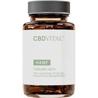 Produktbild von CBD VITAL Hanf Gelenke Aktiv Kapseln mit Boswellia Weihrauch vegan 60 Stück