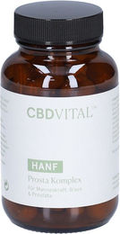CBD VITAL Prosta Komplex Kapseln mit Kürbiskernextrakt, Sägepalme und Brennnessel, vegan, 60 Kapseln – Bild 1 von 2