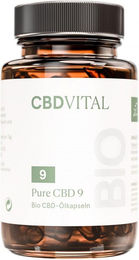 CBD VITAL Pure Bio CBD Kapseln vegan – Bild 1 von 3