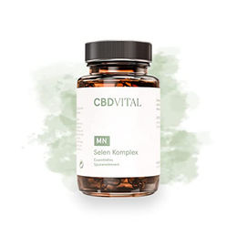 CBD VITAL Selen Komplex Kapseln vegan für Männer 60 Kapseln – Bild 1 von 2