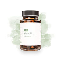 Produktbild von CBD VITAL Vitamin C gepuffert Calciumascorbat Kapseln 420 mg 60 Kapseln vegan glutenfrei laktosefrei