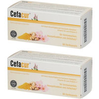 Produktbild von Cefacur Cefak KG Kapseln glutenfrei und laktosefrei 120 Stück