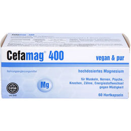 Cefamag 400 Magnesium Kapseln 60 Stück von Cefak KG – Bild 1 von 1
