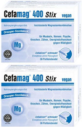 Cefamag Cefak KG Sticks vegan vegetarisch glutenfrei laktosefrei für Erwachsene und Sportler – Bild 1 von 1